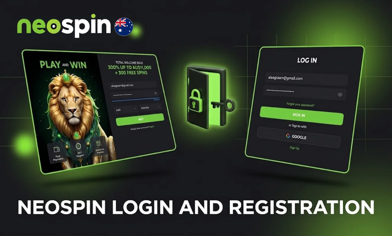 How to start playing at Neospin Casino as an Australian player