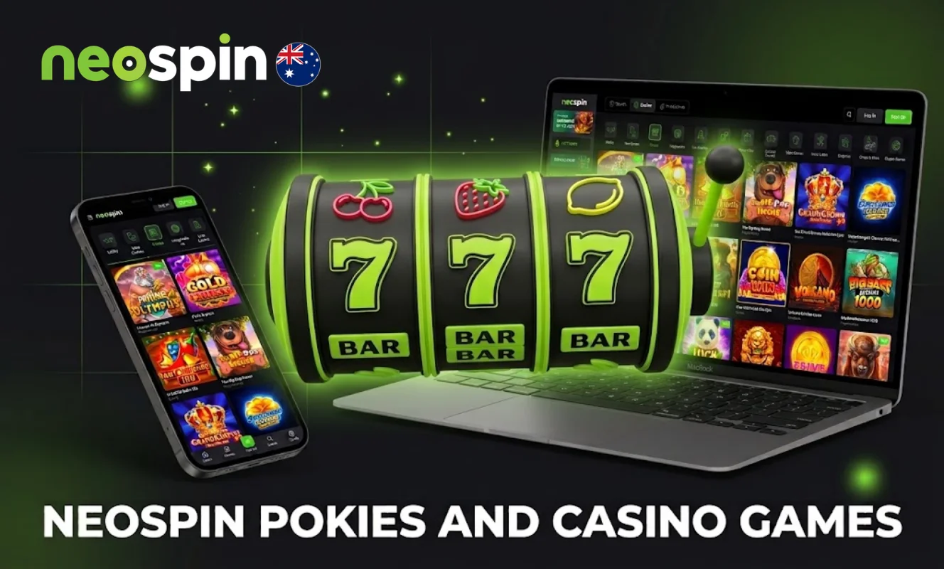 Online pokies available at Neospin casino in Australia